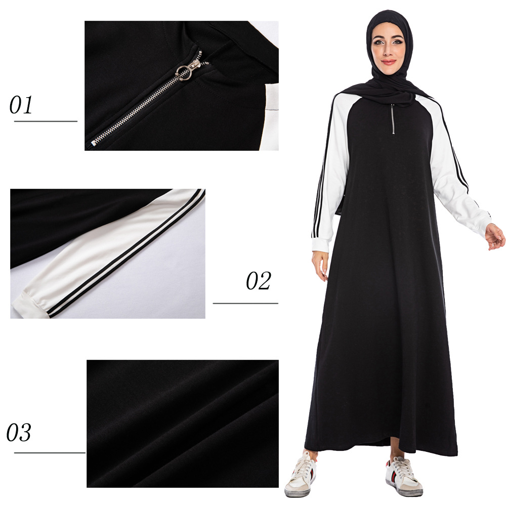 abaya avec capuche