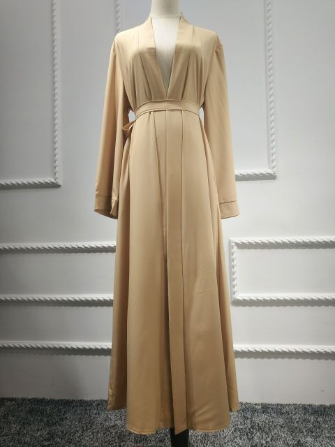 robe Kaftan jaune