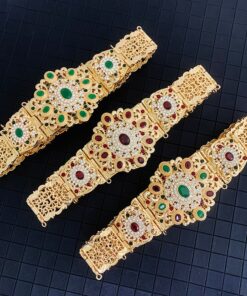 ceinture pour caftan noir Bridal Arabic