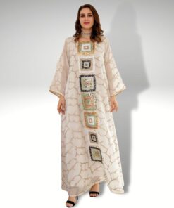 djellaba à paillette