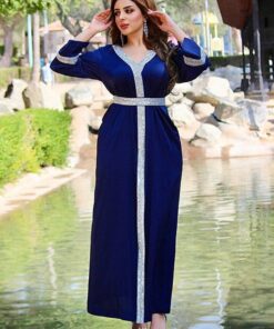 djellaba sousdi bleu