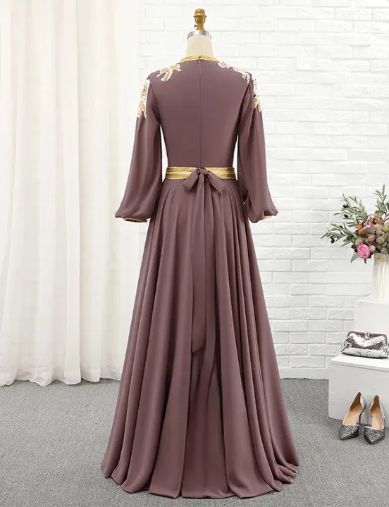 caftan marocain rose – Image 2