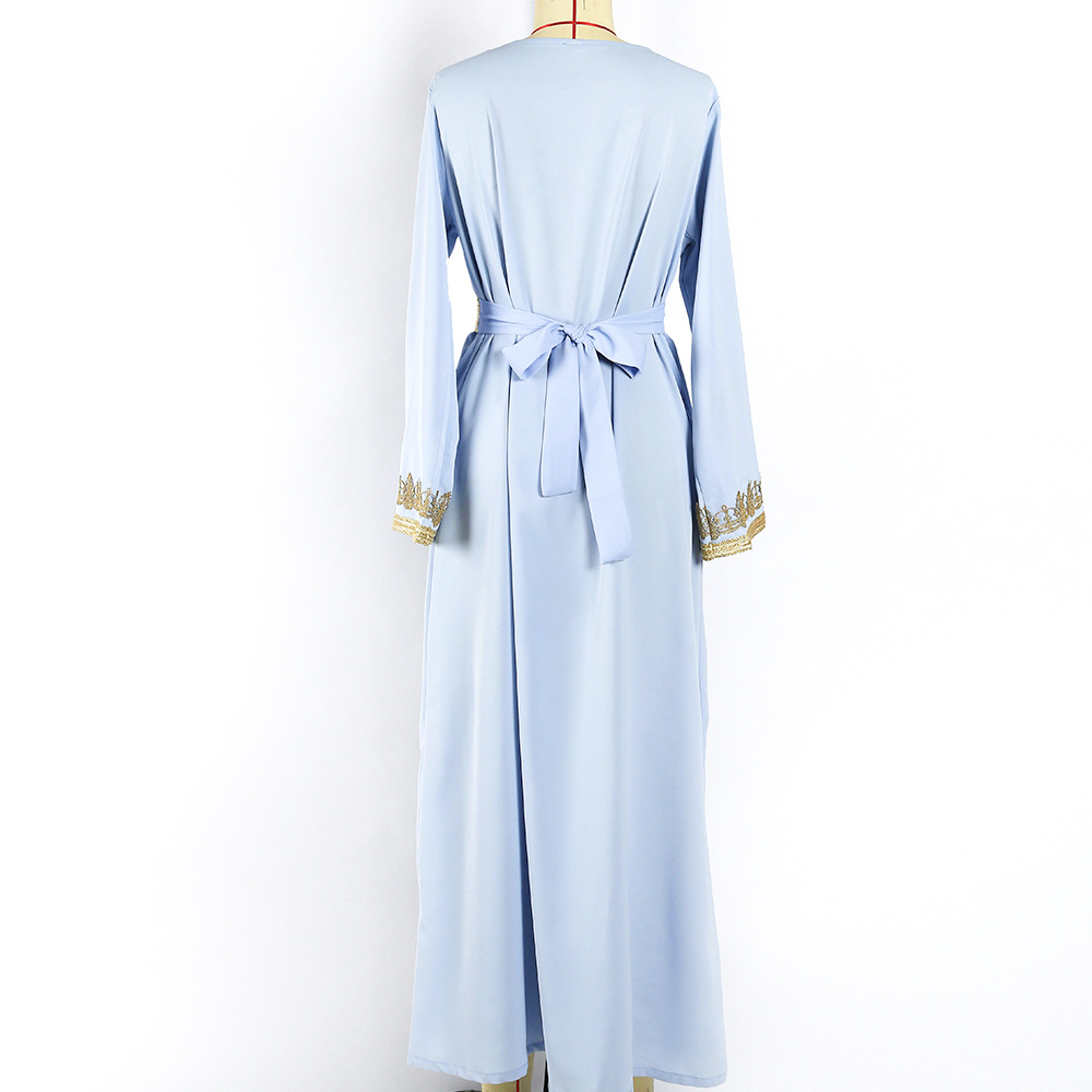 caftan bleu ciel