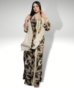 djellaba fleuri - Automne