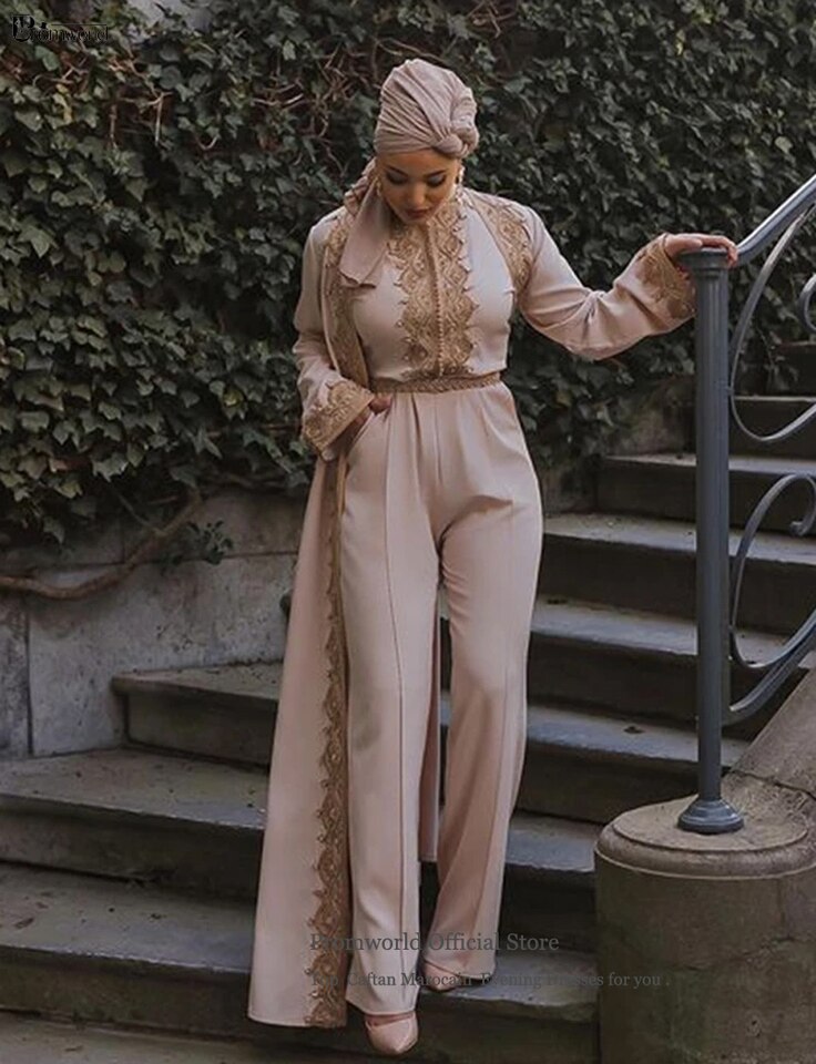 Caftan takchita pantalon 2 piece 2022 – Image 3