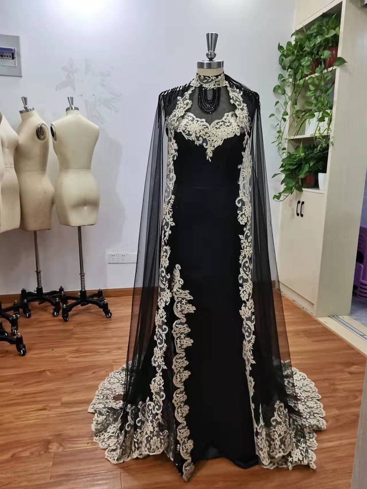 caftan moderne en dentelle – Image 2