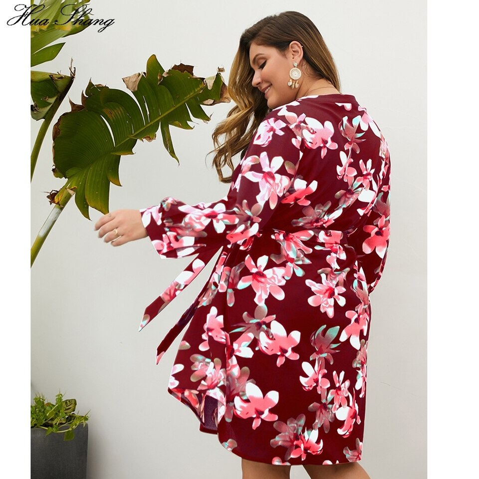 Robe a fleur rouge – Image 3