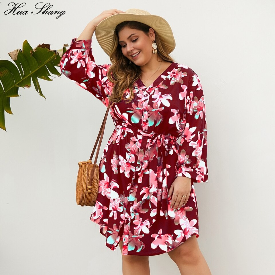 Robe a fleur rouge – Image 4