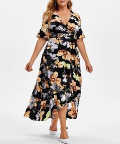 Robe Longue Fleurie Chic