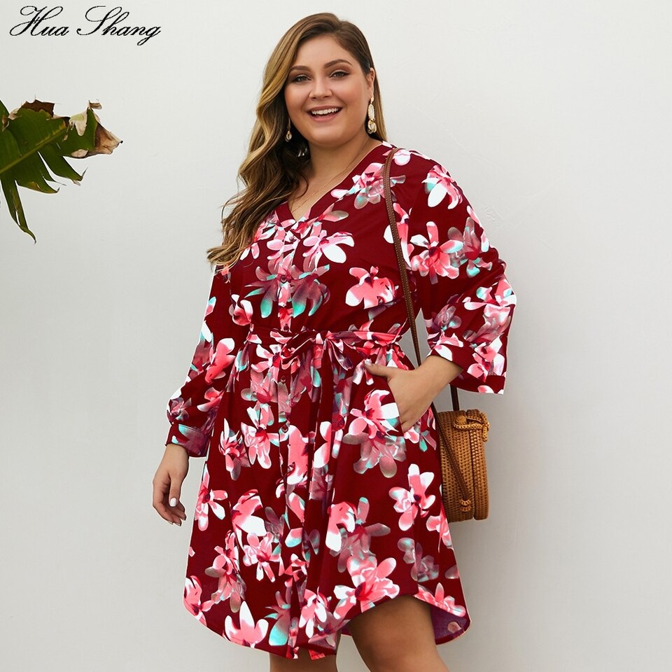 Robe a fleur rouge – Image 5