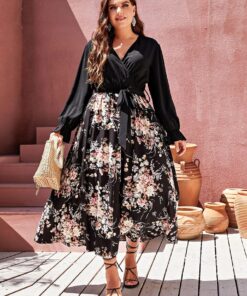 Robe Fleuri Longue